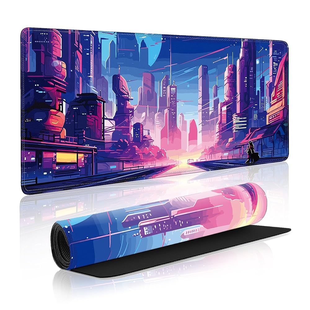 Amazon.com: Cyberpunk XL Gaming Mouse Pad,Anime Mouse Pad